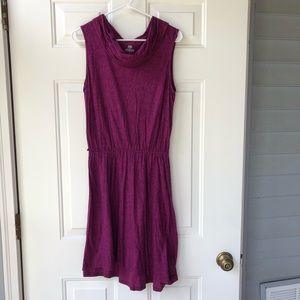 🔥 3 for $30 🔥 Sherpa— Pink Cowl-neck Dress, L